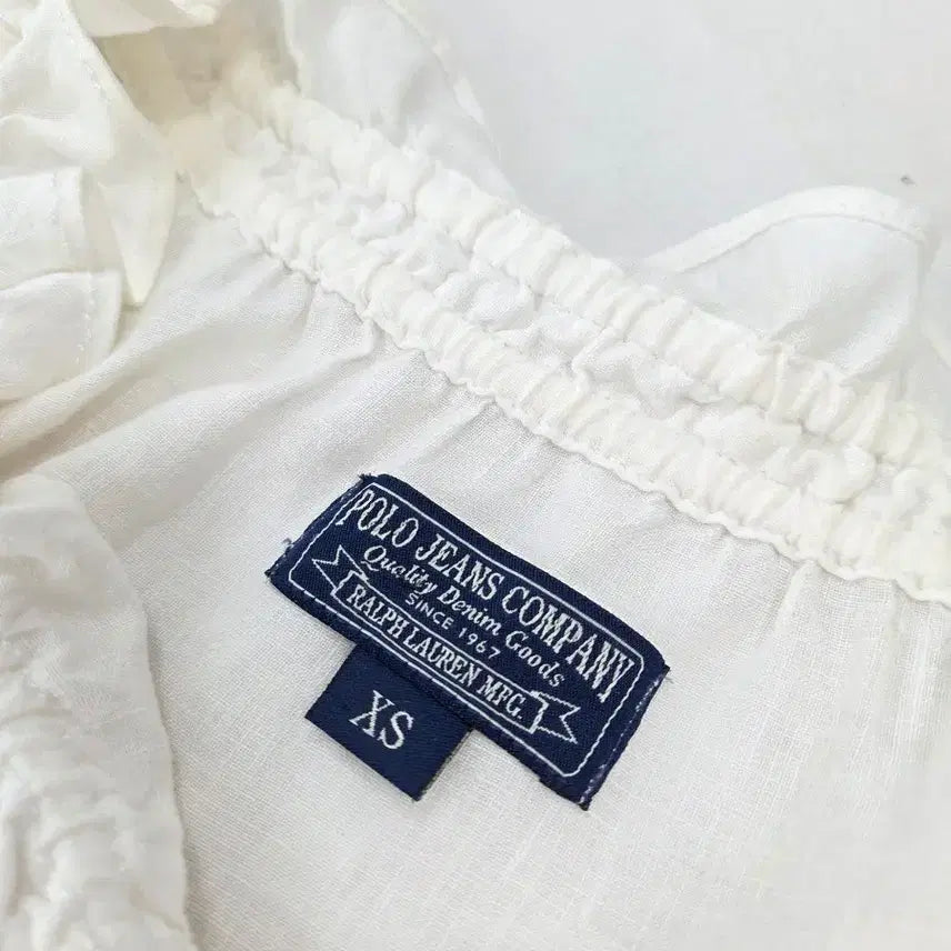 [SOLD OUT] 정품 폴로진스 POLO JEANSE 린넨 반팔 블라우스