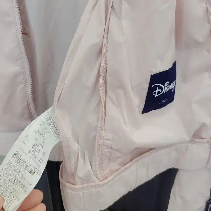 [BUNJANG] Disney Pink Windbreaker Jacket / 디즈니 핑크색 여성 바람막이