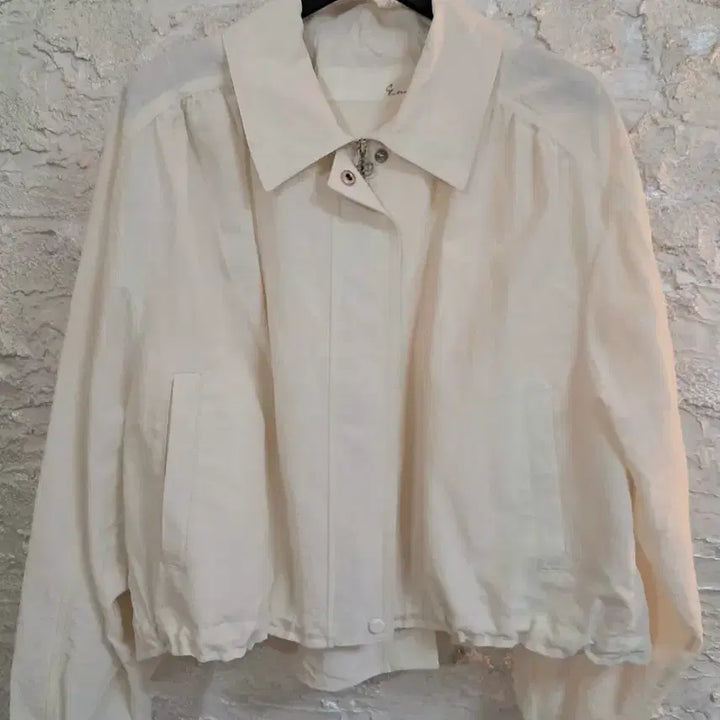 [SOLD OUT] 거의새옷(55~66)g-cut지컷 스트링  린넨혼방집업자켓