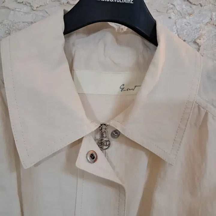 [SOLD OUT] 거의새옷(55~66)g-cut지컷 스트링  린넨혼방집업자켓