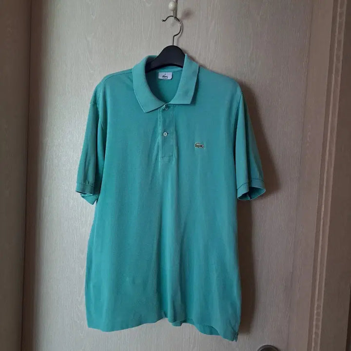 [SOLD OUT] 라코스테 민트색 반팔 폴로티셔츠사이즈XL