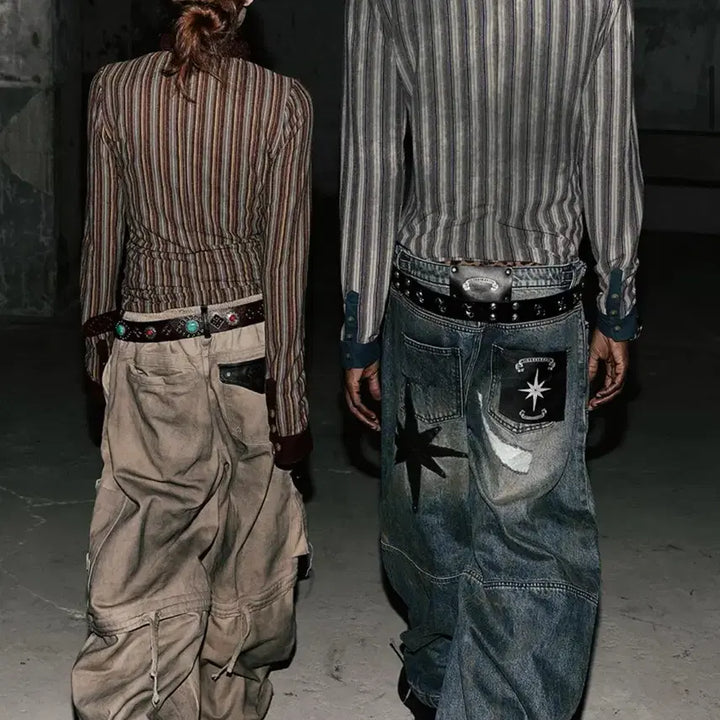 [BUNJANG] Badblood Wide Pants / 배드블러드 와이드팬츠