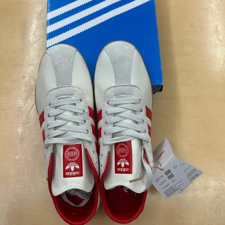 [BUNJANG] Adidas Tokyo Off White Better Scarlet / (새상품) 280 아디다스 도쿄 오프 화이트 베러 스칼렛