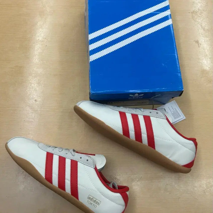 [BUNJANG] Adidas Tokyo Off White Better Scarlet / (새상품) 280 아디다스 도쿄 오프 화이트 베러 스칼렛