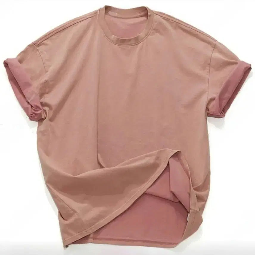 [BUNJANG] D.COLOR Pigment Basic T-Shirt / 디컬러피그먼트무지반팔
