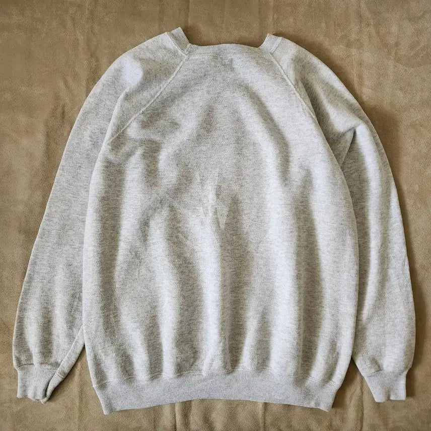 [SOLD OUT] (마네킹샷O)90s 빈티지 USA Hanes 헤인즈 그레이 맨투맨 XL