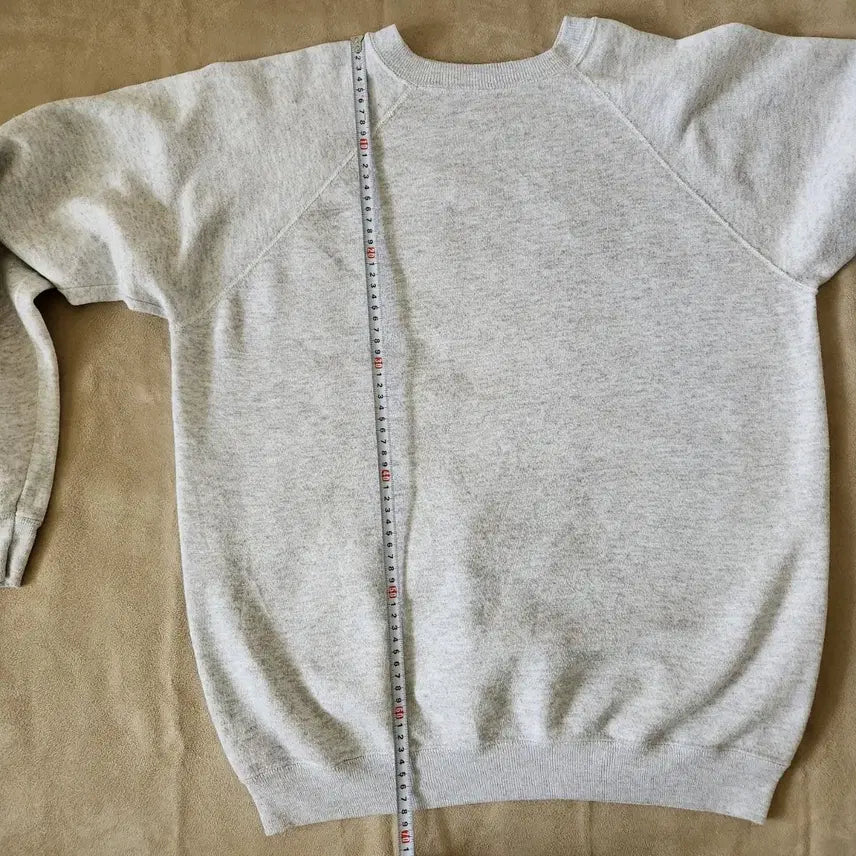 [SOLD OUT] (마네킹샷O)90s 빈티지 USA Hanes 헤인즈 그레이 맨투맨 XL