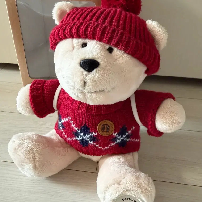 [BUNJANG] Starbucks Holiday Bearista Bear Doll / 스타벅스 홀리데이 베어리스타 인형