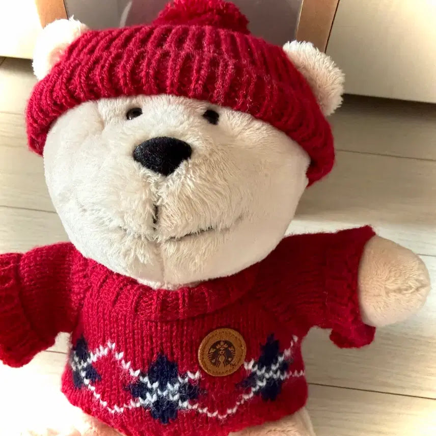 [BUNJANG] Starbucks Holiday Bearista Bear Doll / 스타벅스 홀리데이 베어리스타 인형