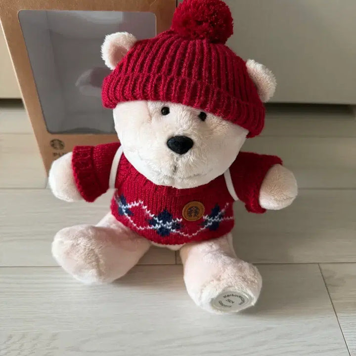 [BUNJANG] Starbucks Holiday Bearista Bear Doll / 스타벅스 홀리데이 베어리스타 인형