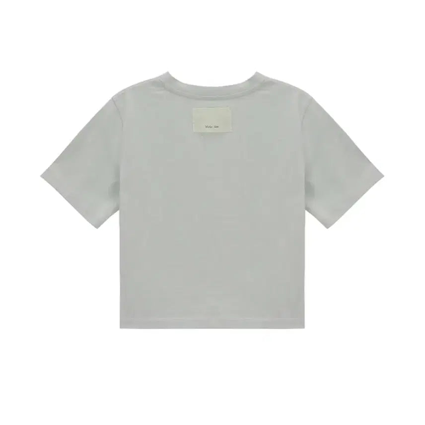 [BUNJANG] Matinkim Light Green Cropped T-Shirt / 마뗑킴 크롭티. 라이트 그린