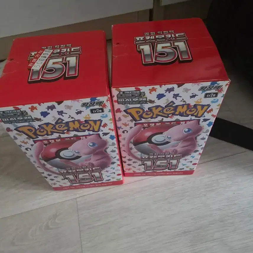 [SOLD OUT] 포켓몬카드 강화 확장팩 151 미개봉박스 (급처) 2박남음