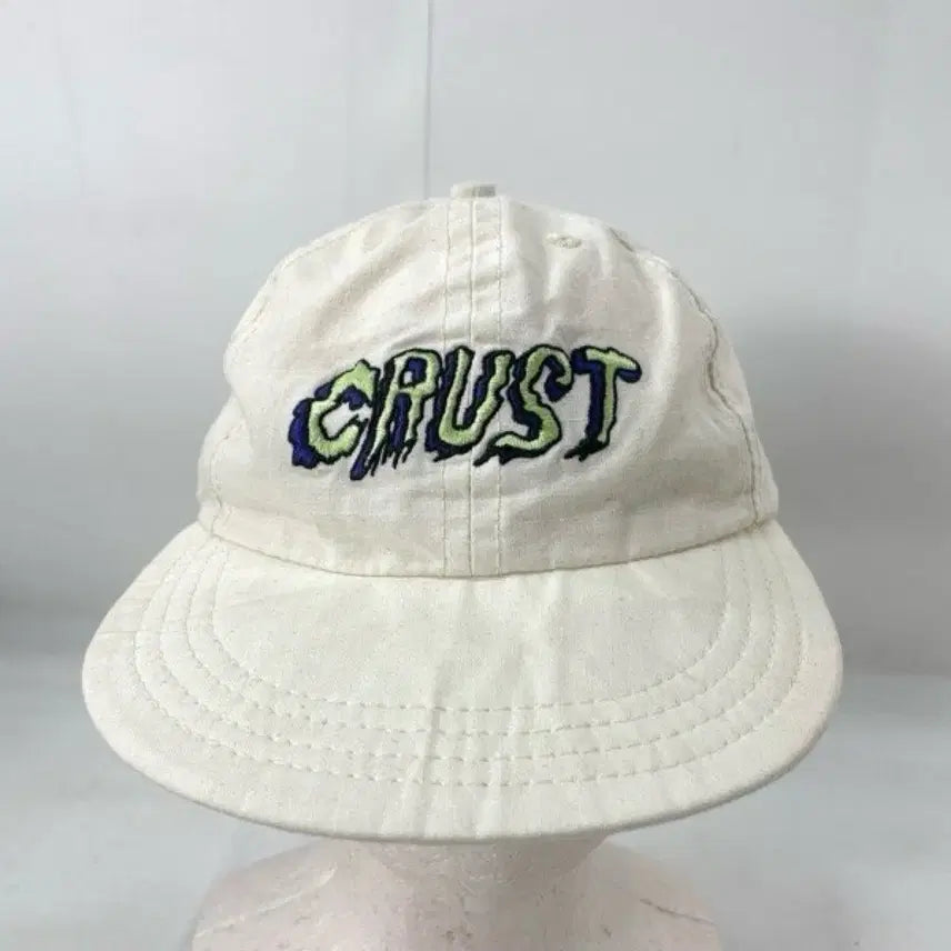 [BUNJANG] CRUST x TEAM DREAM Blue Rug Ball Cap / CRUST 크러스트 x TEAM DREAM 블루러그 볼캡 F