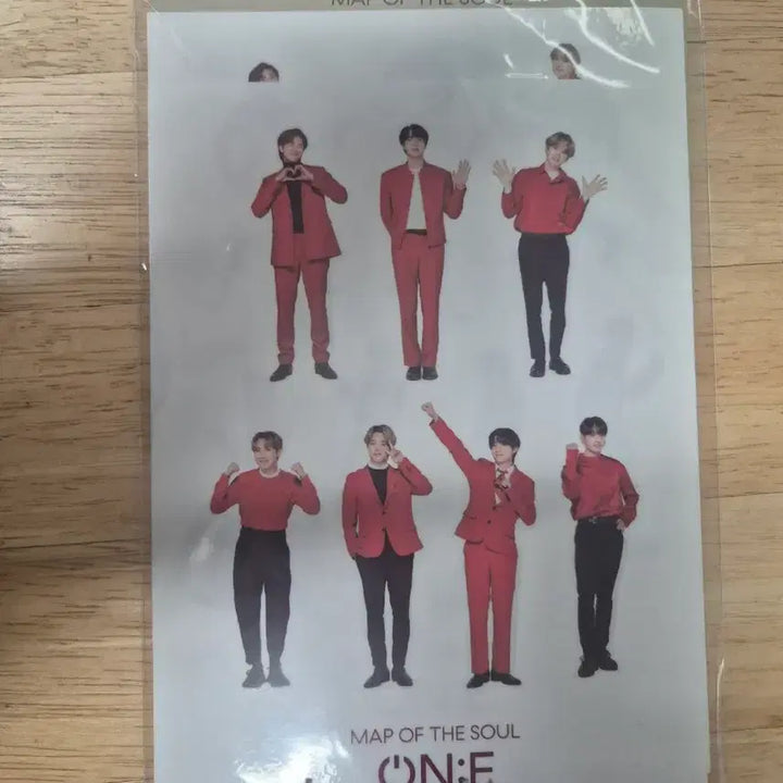 [BUNJANG] BTS Map of the Soul ON:E Official Light Stick Deco Sticker Set (Sealed) / (미개봉)맵 오브 더 소울 ON:E 응원봉 데코 스티커