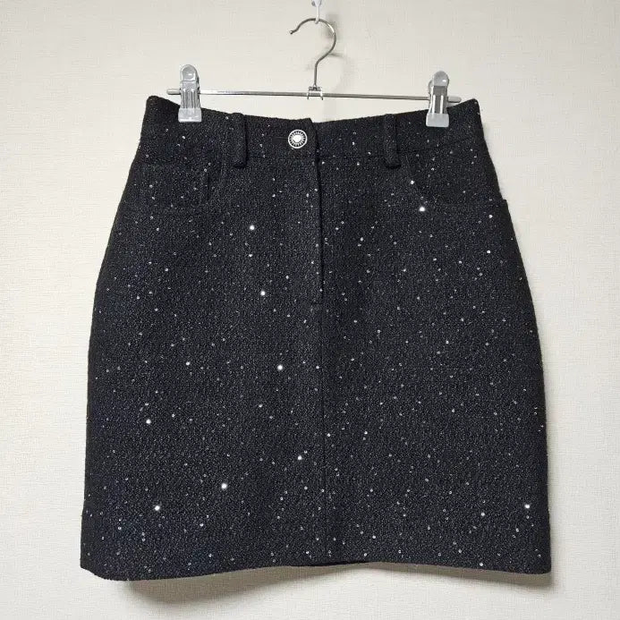 [BUNJANG] System Sequin Mini Skirt / 시스템 SYSTEM 시퀸 스커트 64-94사이즈