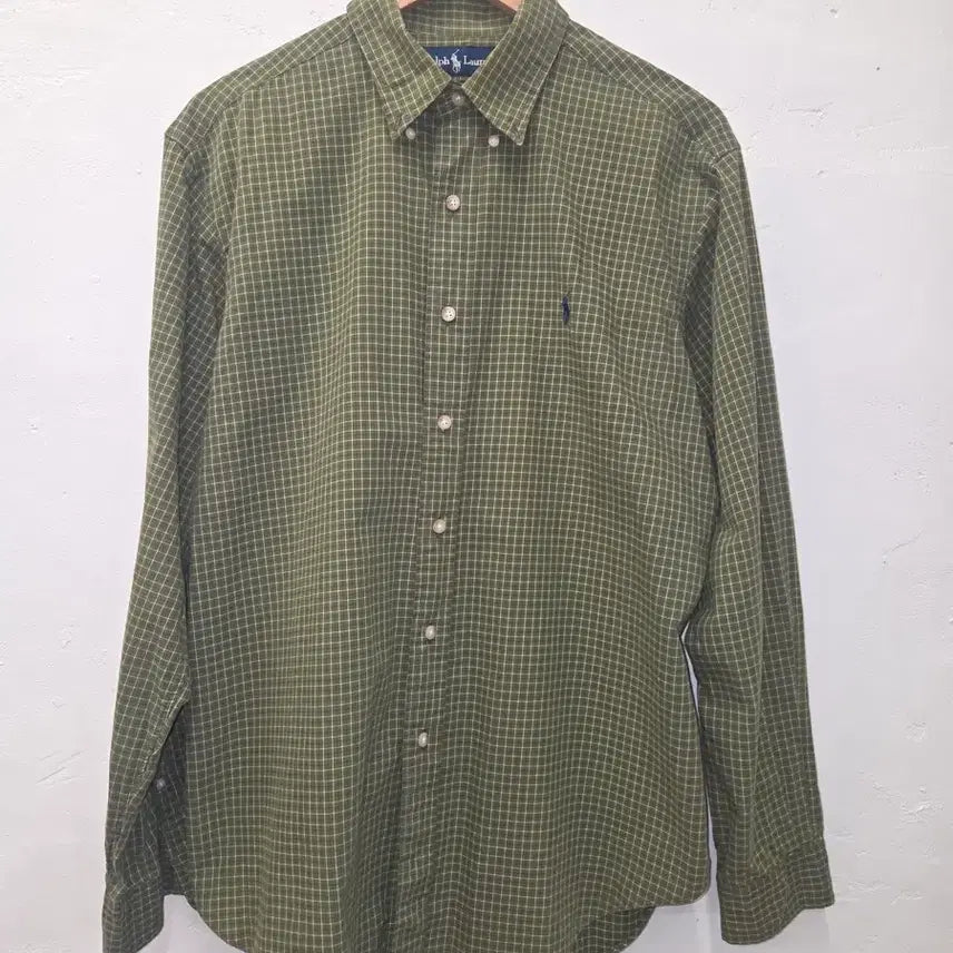 [SOLD OUT] 폴로랄프로렌 체크 셔츠 클래식핏 L 스트릿