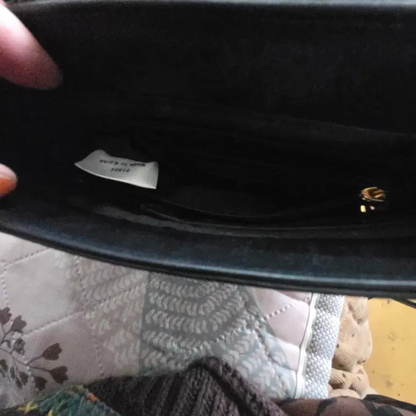 [BUNJANG] MCM Black Leather Shoulder Bag / MCM 블랙 레더 숄더백 크로스백