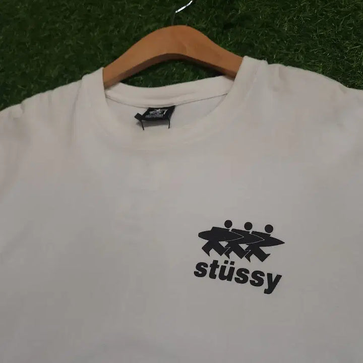 [BUNJANG] Stussy Rowing Club T-shirt Ivory / 스투시 Rowing Club 반팔티 아이보리