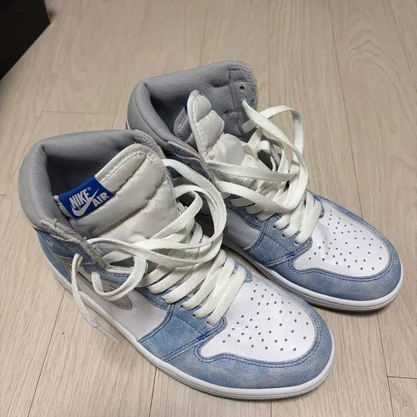 [BUNJANG] Nike Jordan 1 High OG Hyper Royal Sneakers / 조던1 하이 og 하이퍼로얄