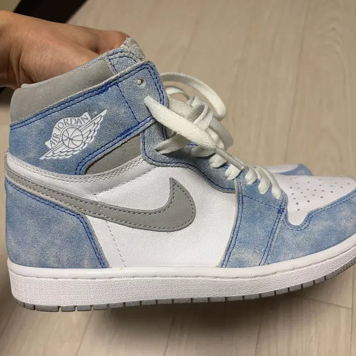 [BUNJANG] Nike Jordan 1 High OG Hyper Royal Sneakers / 조던1 하이 og 하이퍼로얄