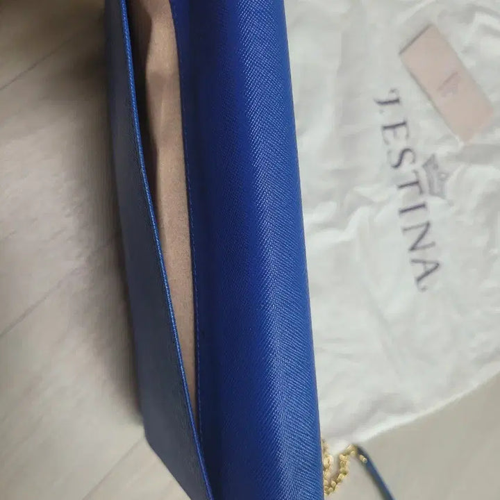 [BUNJANG] J.ESTINA Blue Clutch Bag / 제이에스티나 클러치백
