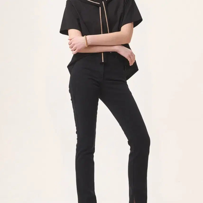 [BUNJANG] Time Slit Denim Pants / 타임 슬릿 햄 데님팬츠