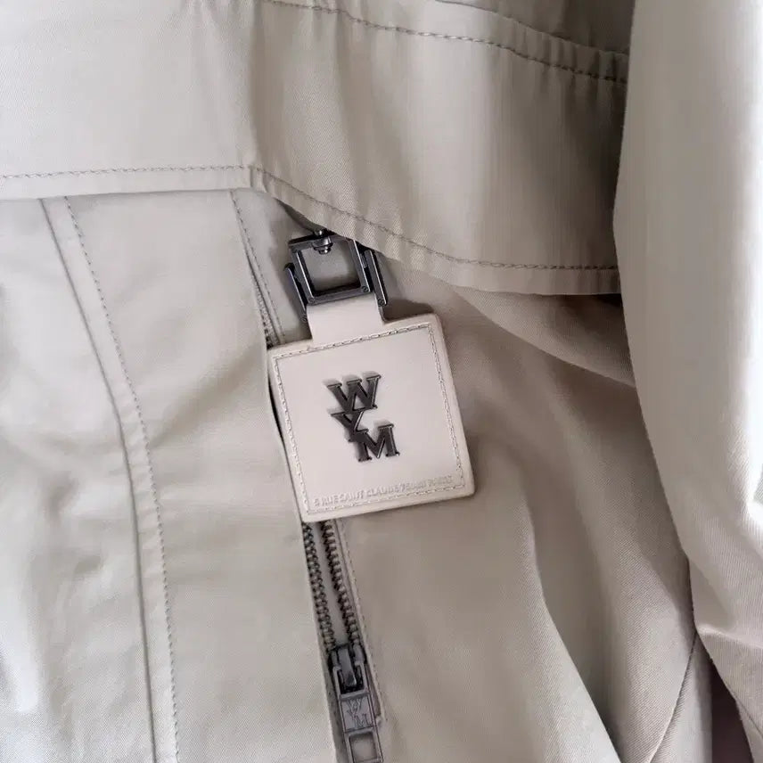 [BUNJANG] Wooyoungmi 22FW Beige Anorak Jacket / 우영미22fw 베이지 아노락