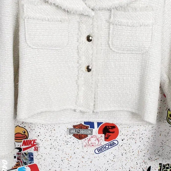 [BUNJANG] Mayonnaise Preppy Tweed Jacket / 여성F / 마요네즈 프레피 트위드자켓IV 11-26