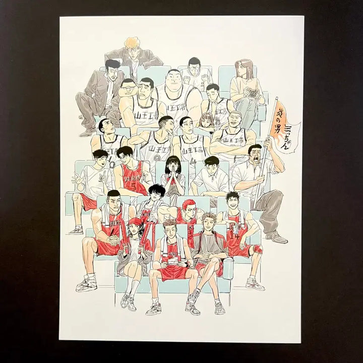[BUNJANG] Slam Dunk Sanwang Book Mountain Taesub Junseop Ara Woosung Myunghun Baekho Taewoong Photo Card / 슬램덩크 슬덩 산왕 북산 태섭 준섭 아라 우성 명헌 백호 태웅 프박 굿즈