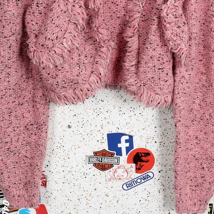 [BUNJANG] Endorphin Balloon Fit Tweed Short Cardigan Jacket / 여성55 / 엔돌핀 벌룬핏 숏 트위드 가디건자켓PK 11-27