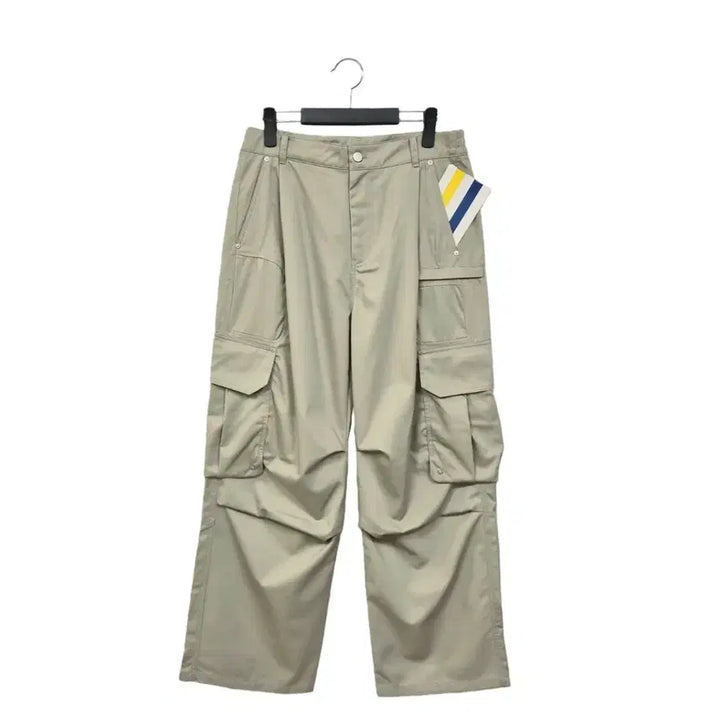 [BUNJANG] KIMUUE Cargo Parachute Pants / 키뮤어 카고 파라슈트 카키베이지 d307