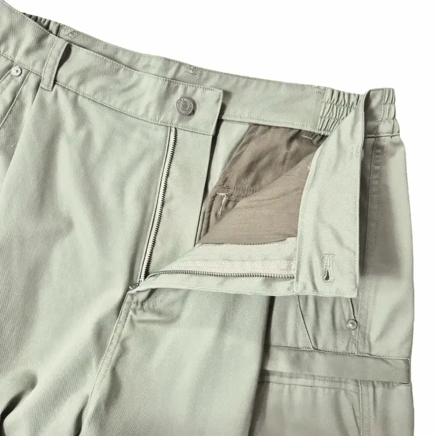 [BUNJANG] KIMUUE Cargo Parachute Pants / 키뮤어 카고 파라슈트 카키베이지 d307