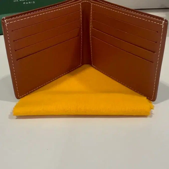 [BUNJANG] Goyard Victoire Bifold Wallet Black Tan / 고야드 빅투아르 반지갑 블랙탄 풀세트