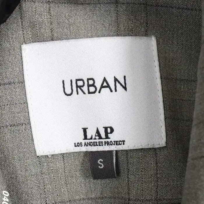 [BUNJANG] Urban LAP Check One-Button Blazer / 여성S / 어반 LAP 체크 원버튼 정장자켓GR 11-28