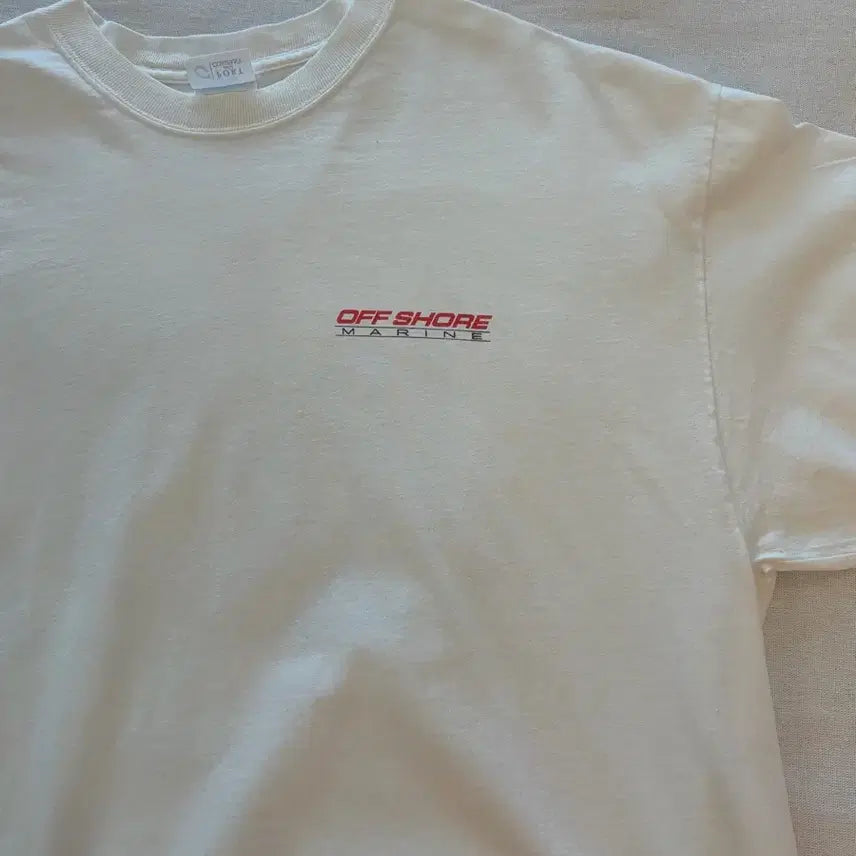 [BUNJANG] Off-White Off-Shore Marine Graphic T-Shirt / 오프화이트 오프쇼어 마린 그래픽 반팔 티셔츠