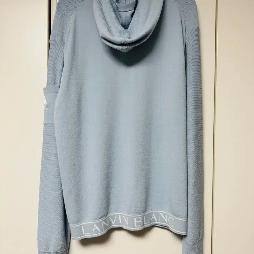 [SOLD OUT] [L] 랑방블랑 골프 남성 하프집업 후드니트