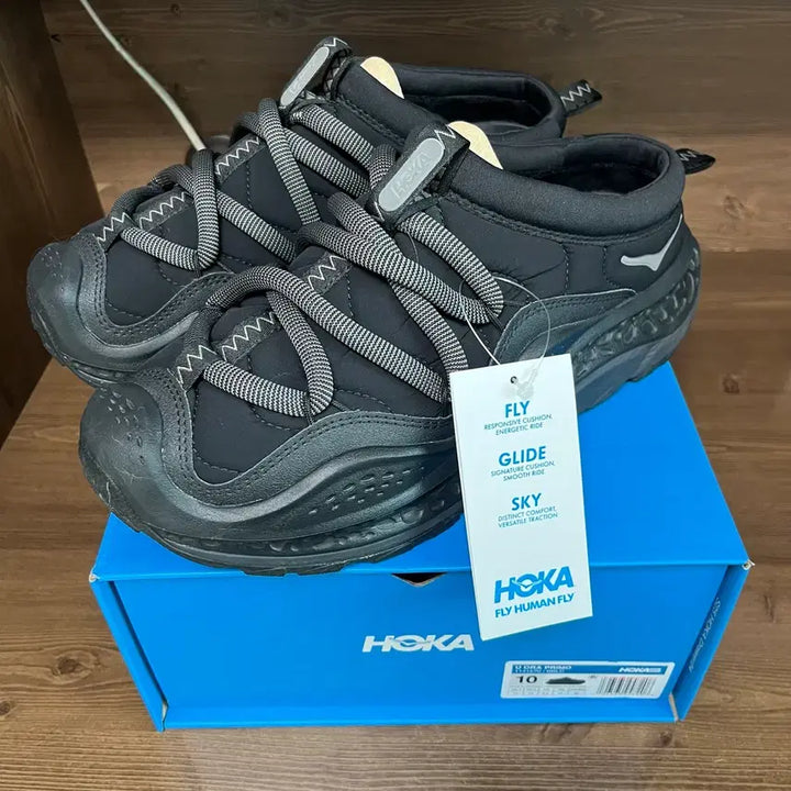 [BUNJANG] Hoka Ora Primo Black Sneakers / (280) 호카 오라 프리모 블랙