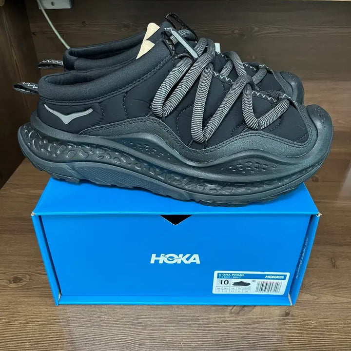 [BUNJANG] Hoka Ora Primo Black Sneakers / (280) 호카 오라 프리모 블랙
