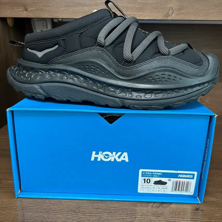 [BUNJANG] Hoka Ora Primo Black Sneakers / (280) 호카 오라 프리모 블랙