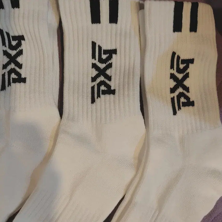 [BUNJANG] PXG Golf Socks (White) - Men&