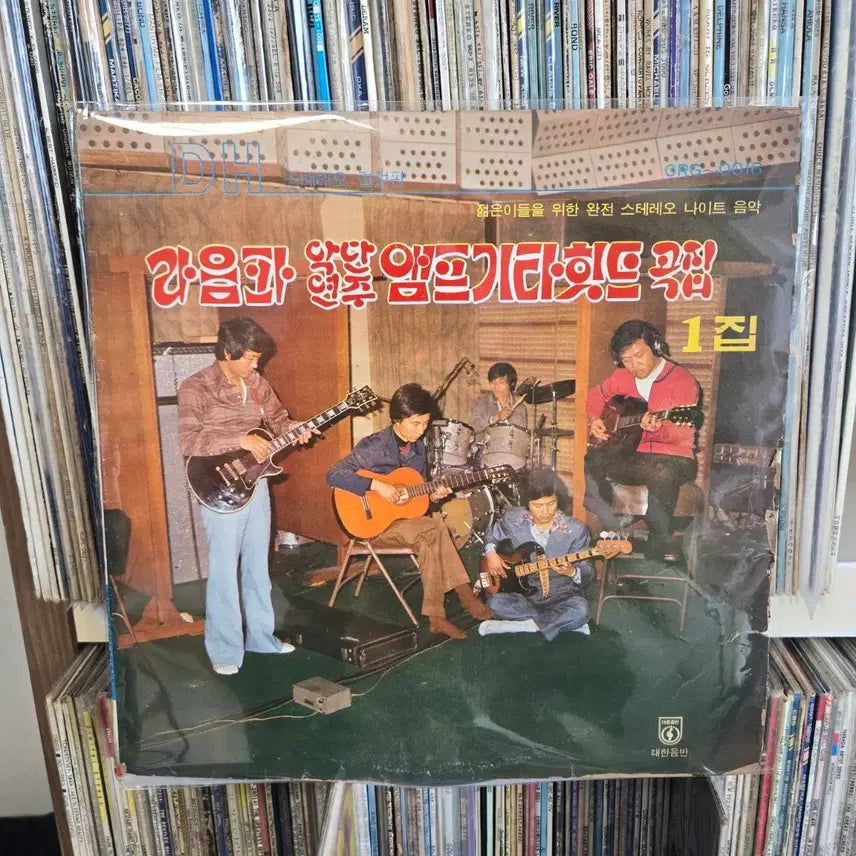 [BUNJANG] Raiumpa Orchestra Hit Songs Collection Vol. 1 LP / 라음파 악단 앰프기타 힛트곡집 1집 LP판