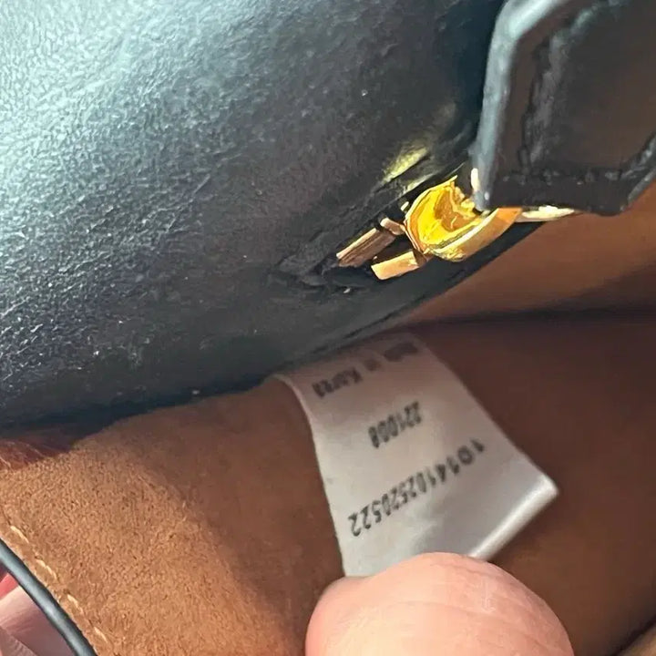 [BUNJANG] MCM Visetos Mini Shoulder Bag - Black / 정품 MCM 비세토스 미니 숄더백 블랙