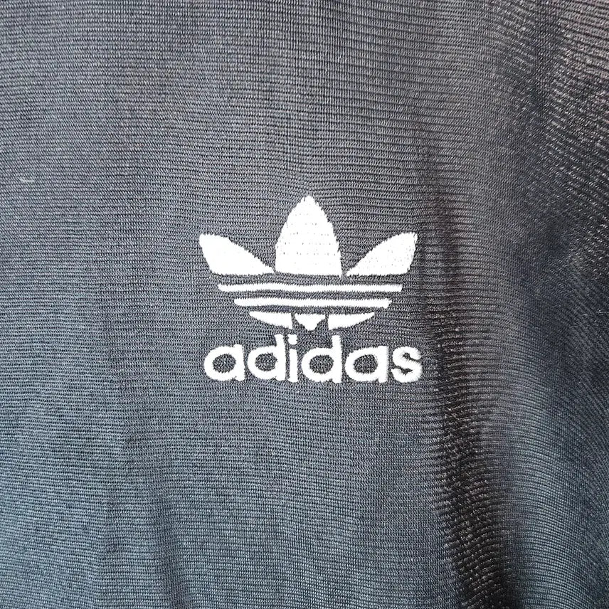 [BUNJANG] Adidas Originals 00s Track Top Zip-Up Jacket Black Oversized Fit / 00s 아디다스 오리지널 져지 트랙탑 집업 자켓 블랙 오버핏