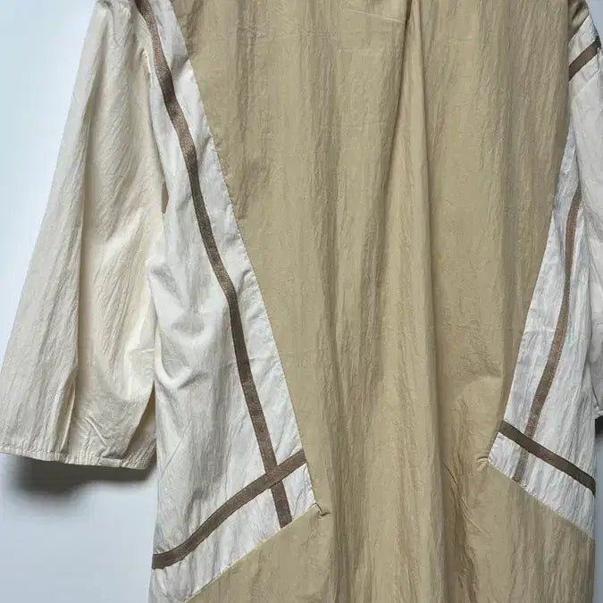 [BUNJANG] Oversized Beige Dress / 디테일 예쁜 원피스 박시핏
