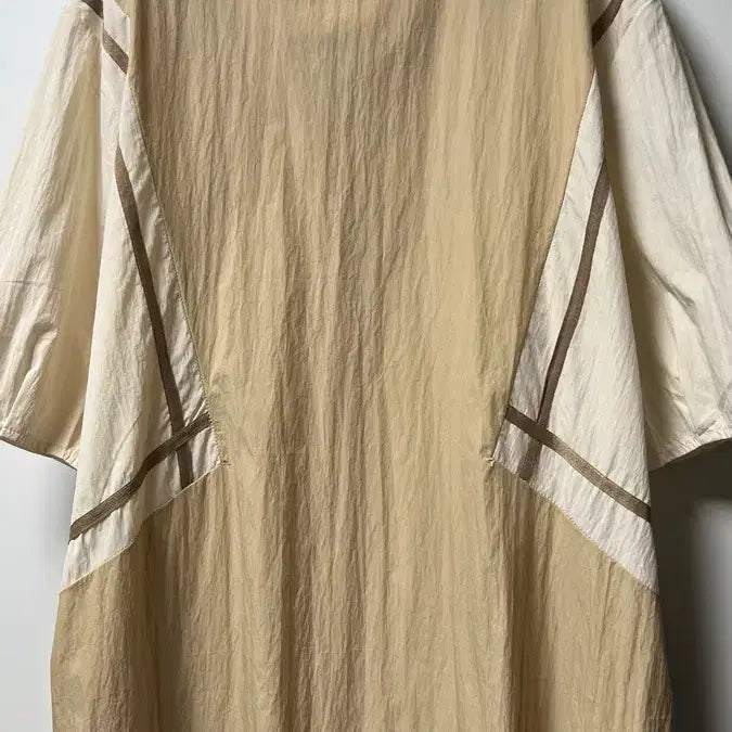 [BUNJANG] Oversized Beige Dress / 디테일 예쁜 원피스 박시핏