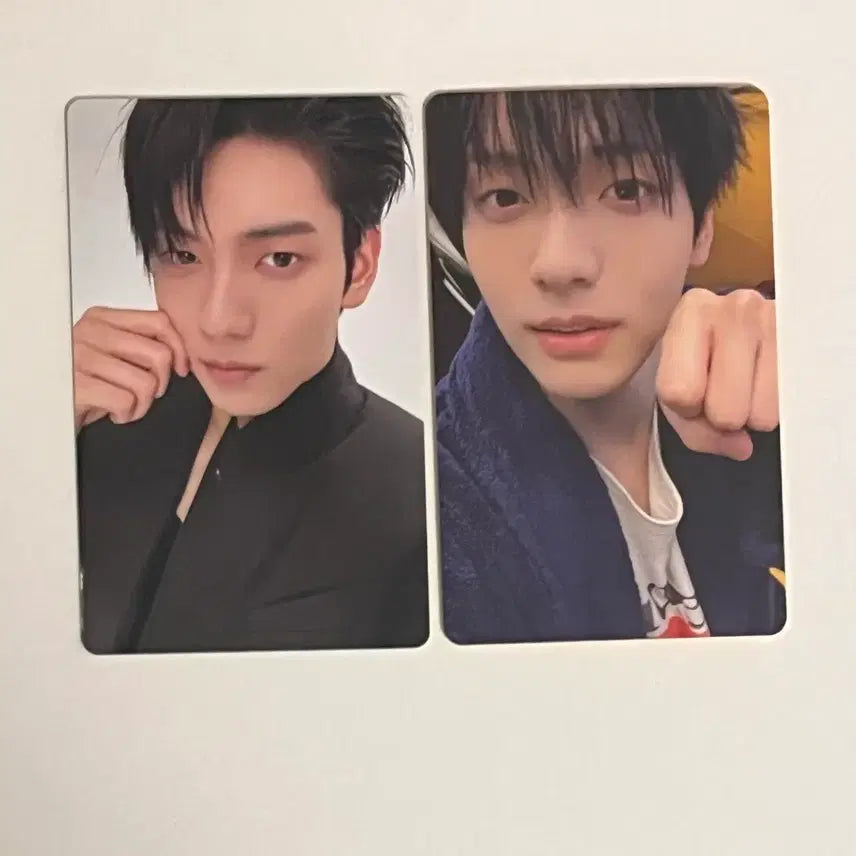 [SOLD OUT] TXT 투바투 위버스 특전 포카 2종 가시잠바 수빈