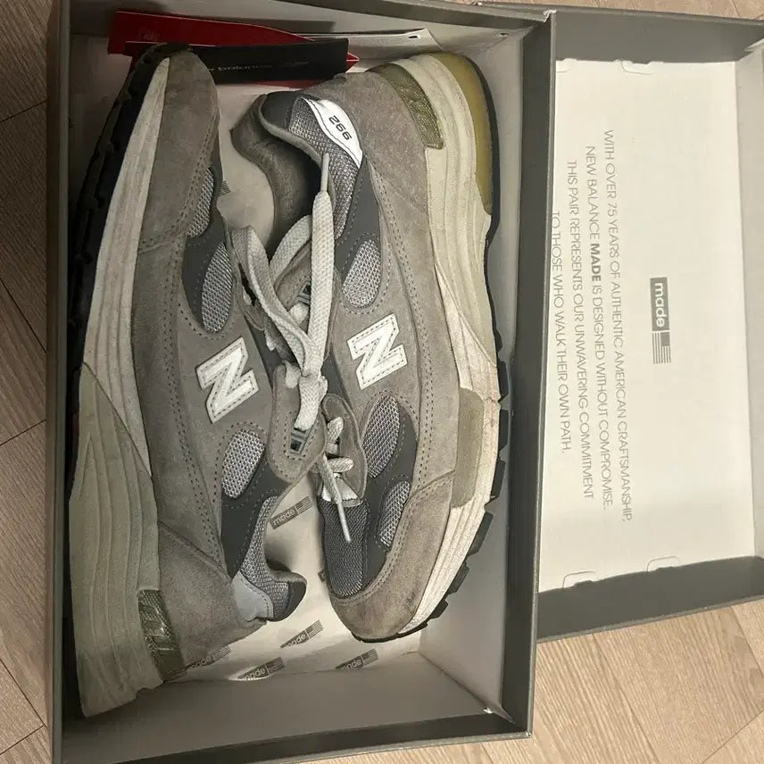 [BUNJANG] New Balance 992 Grey Sneakers 265 / [265]뉴발란스 992 그레이 운동화