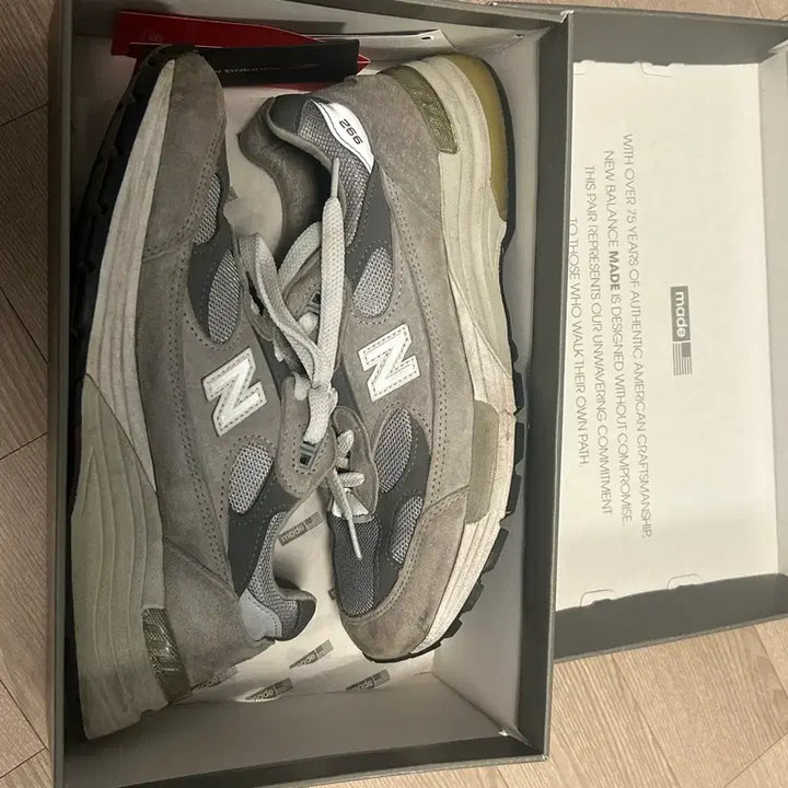 [BUNJANG] New Balance 992 Grey Sneakers 265 / [265]뉴발란스 992 그레이 운동화