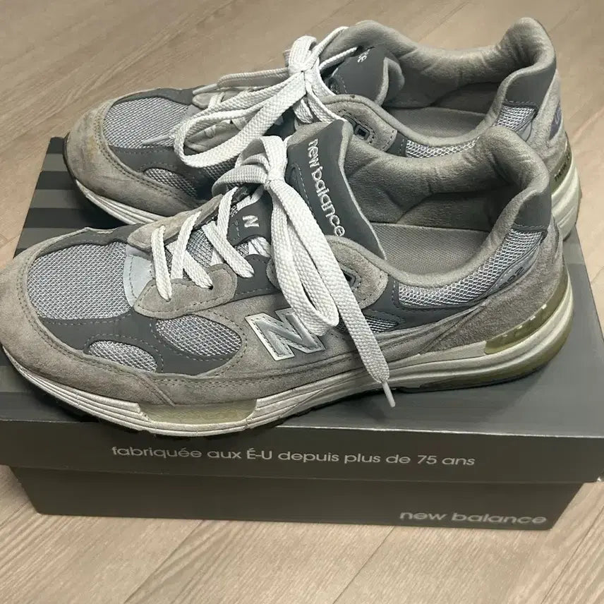 [BUNJANG] New Balance 992 Grey Sneakers 265 / [265]뉴발란스 992 그레이 운동화