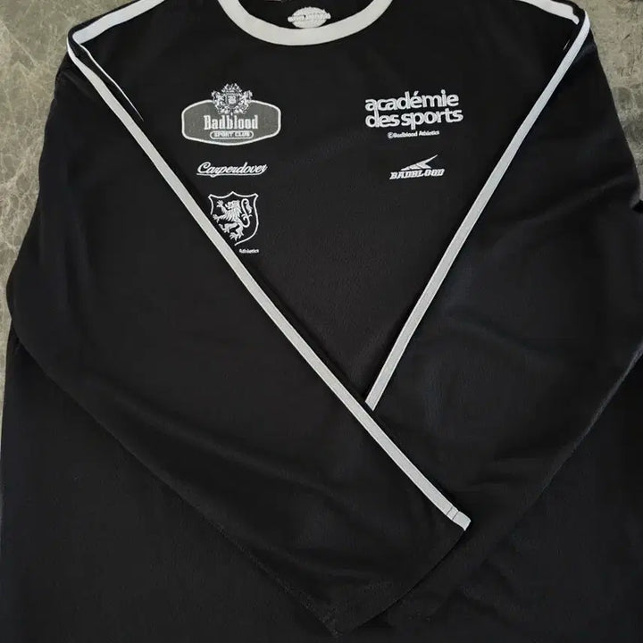 [BUNJANG] Badblood Black Long Sleeve T-Shirt / 배드블러드 블랙 긴팔 티셔츠